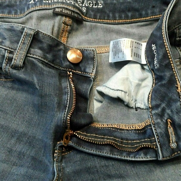 American Eagle Jeggings 6 SHORT 360 Super Stretch - Picture 3 of 7